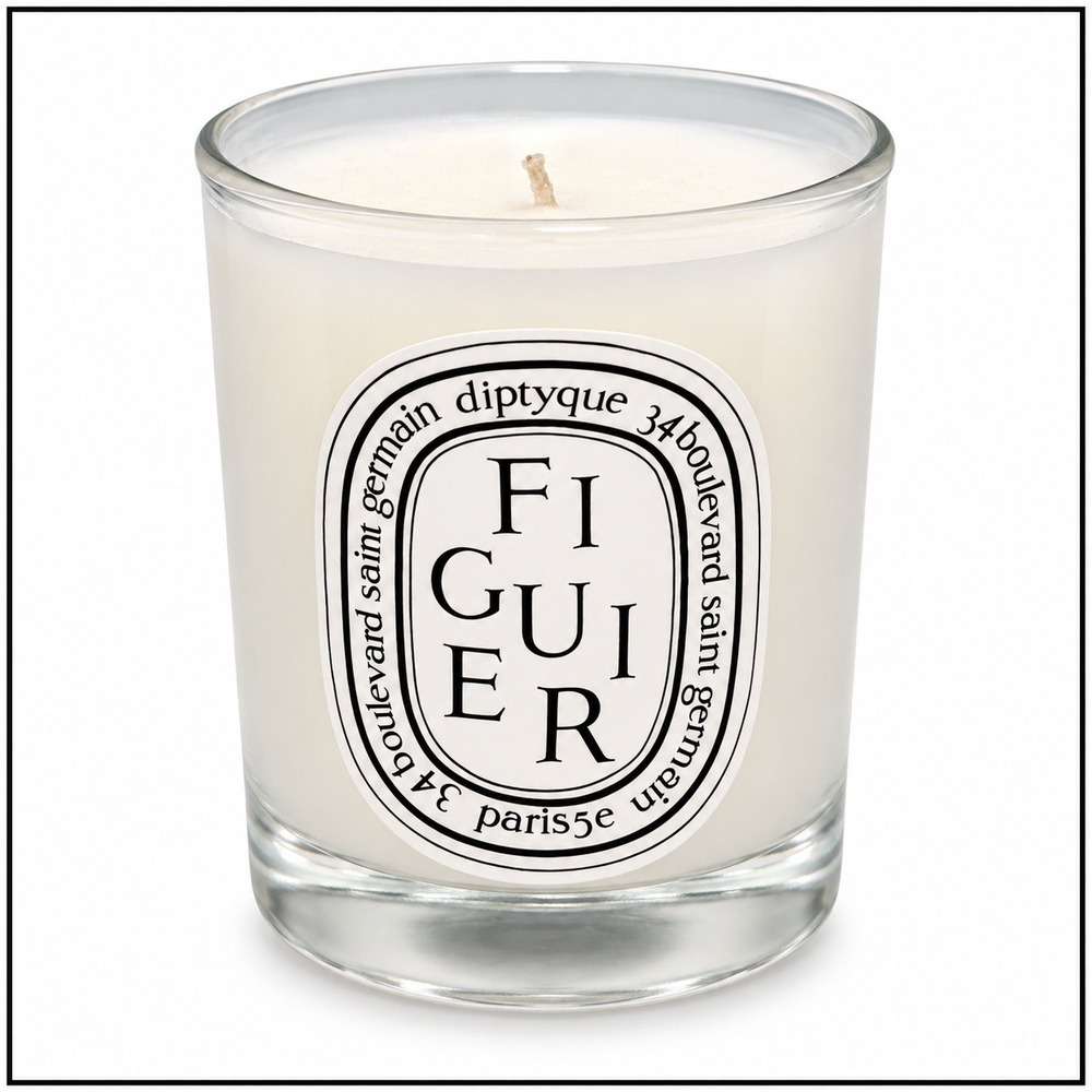 Diptyque Figuier Scented Candle 70g 2.4oz Small Jar Made in France